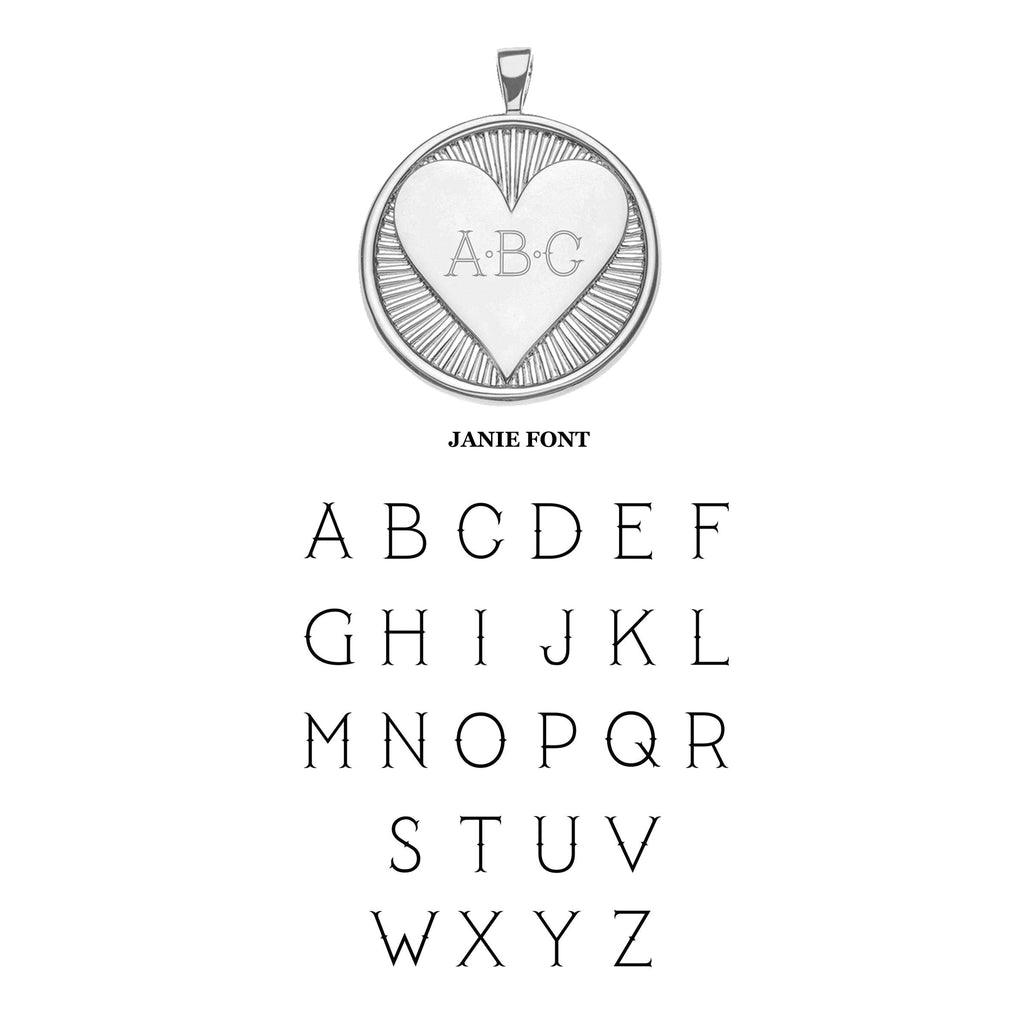 LOVE Hearts Find Me Pendant in Silver